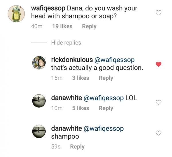  Дэйна Уайт: «Мою голову шампунем. Не мылом» 